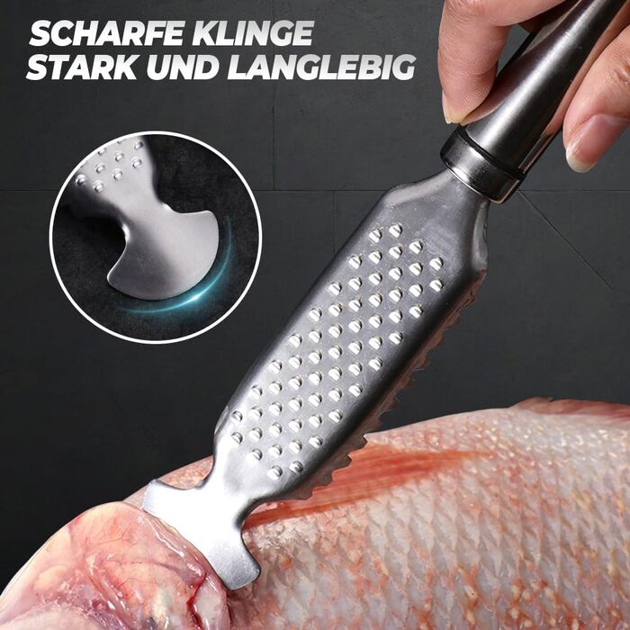 Засіб для видалення рибної луски 23 см laocaf