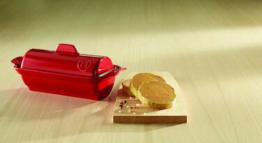 Террин фуа-гра 245x105мм Emile Henry 5865-34 Grand Cru (Древесный уголь)