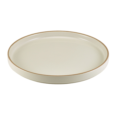 Тарілка презентаційна 25*2.5 см із низьким вертикальним бортом, Kava Stoneware, GenWare