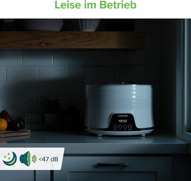 Дегідратор на 5 полиць 350 Вт, білий COSORI