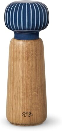 Млин для спецій Khler Hammershøi - зручний млин для спецій данського дизайну, (індиго, H18 см, одинарний)