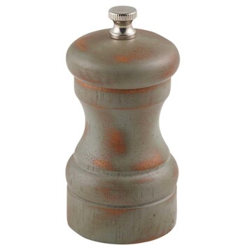 Млин для солі та перцю, 10 см, дерев'яний вінтаж, GenWare