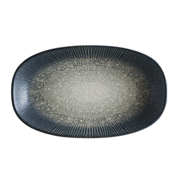 Тарілка овальна 15*8.5 см, синя, Arctic Gourmet, GenWare
