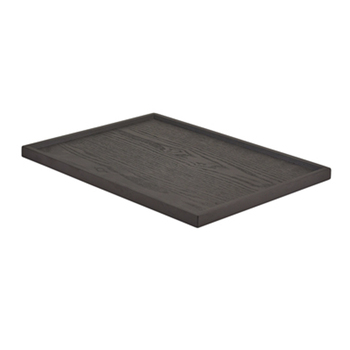 Піднос 34*25.5*1.5 см, Black Wood Veneer, GenWare