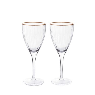 Набор из 2-х бокалов Fissman для белого вина 390 мл стекло (19079)