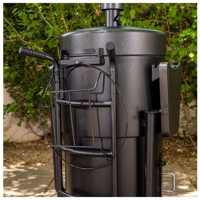 Угольный смокер Pit Boss Champion, бочковая форма, коптильня-гриль, 10806 Код: 011111