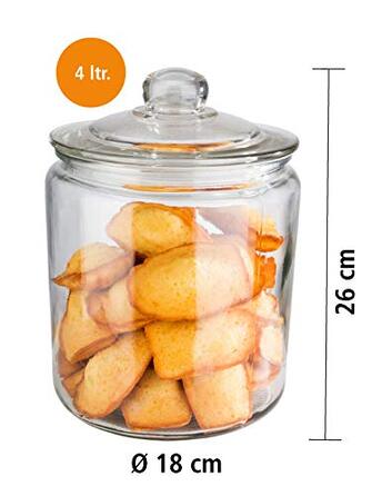 Банк для хранения 4 л с крышкой Classic APS