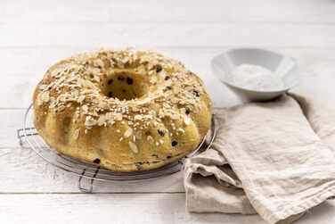 Форма для дріжджового обплетення Zenker, легована сталь, чорна