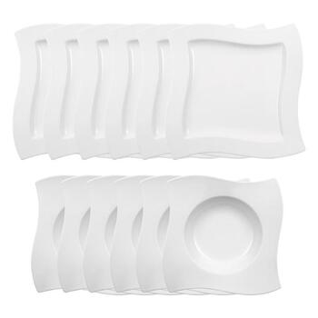 Набір тарілок 12 предметів New Wave Villeroy & Boch