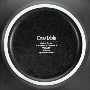 Набор из 4 керамических тарелок для пасты 27 см, Vesuvio Creatable