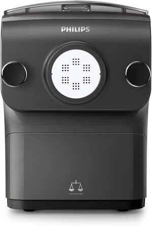 Повністю автоматична макаронна машина потужністю 200 Вт з функцією зважування та 8 формувальними дисками Philips