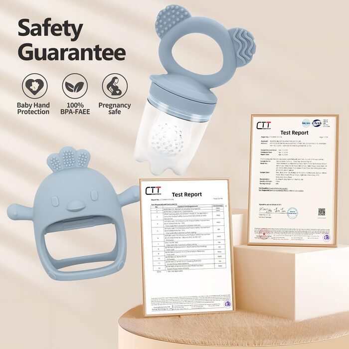 Силіконовий ніблер для дітей синій HOMETTER