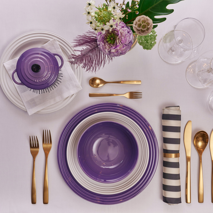 Тарілка для супу 22 см, фіолетова Le Creuset