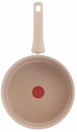 Сотейник Tefal Delight, з кришкою, 24см, алюміній, бпкеліт, бежевий