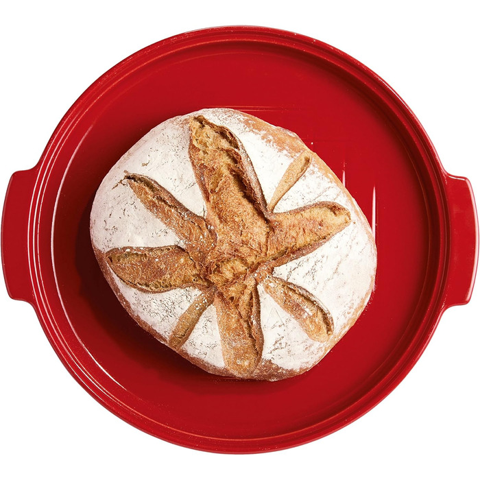 Форма для випікання хліба кругла 32.5 x 30 x 14 см, бордова Emile Henry