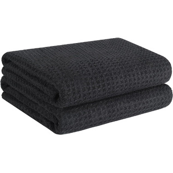 Кухонні рушники VIVOTE, рушник для гостей, подарунковий, 40x60 см, 2 шт., м&39які кухонні рушники, абсорбуючі рушники (чорні 40x70)
