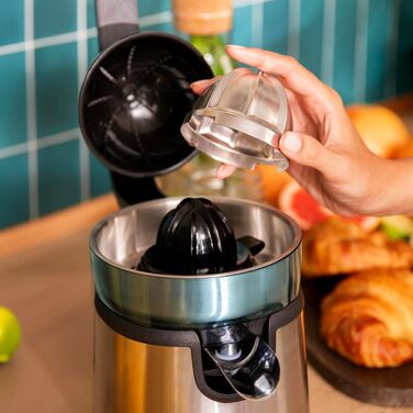 Соковижималка-прес електрична 120 Вт EssentialVita Hyden 120 Steel Cecotec