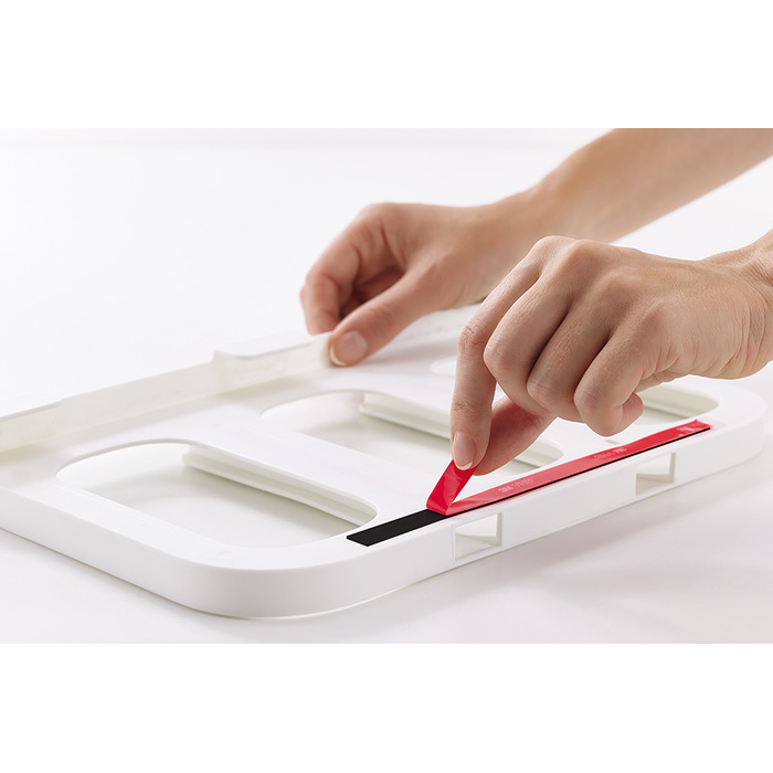 Набір підвісних контейнерів для зберігання, 3 предмета, 1,3 л, темний опал CupboardStore Joseph Joseph