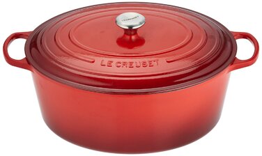 Гусятница / жаровня 40 см, вишневий Le Creuset