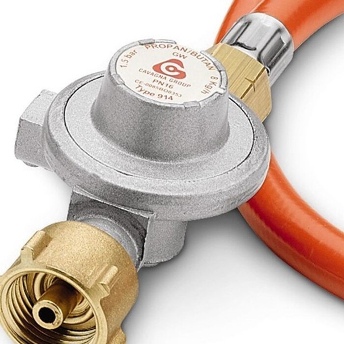 Редуктор зі шлангом для грилів Q, Go-Anywhere, Performer Deluxe Weber 8481 Код: 010884