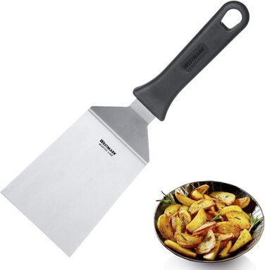 Профессиональных токаря/шпателя для гриля (угловые, жесткие) с перфорированным и закрытым лезвием, нержавеющая сталь/пластик, Master Line, черный/серебристый, 134422E6, 29 см (закрытый), 2 шт., 2