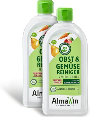 Засоби для миття овочів та фруктів 2 x 500 мл AlmaWin