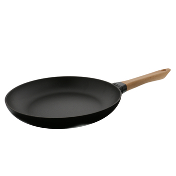 Сковорода з деревяною ручкою 28 см Matte Black Staub
