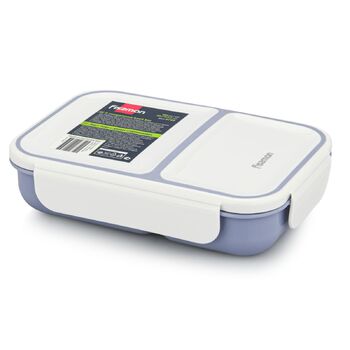 Ланч-бокс с двома відділенням Fissman 20х14х5см / 800 мл (6749)