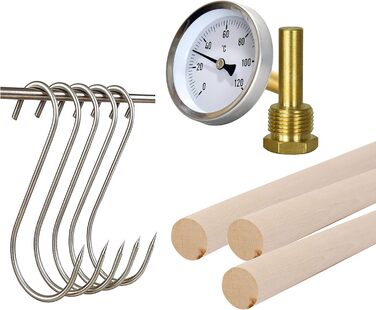 Коптильня з нержавіючої сталі 39 х 40 х 113 см Firend