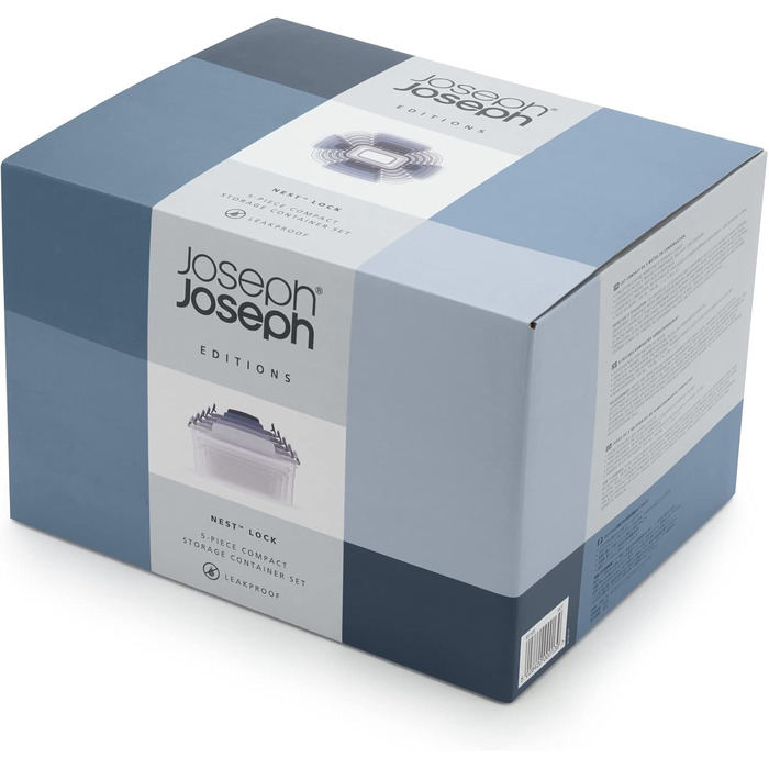 Набір із 5 харчових контейнерів Sky Edition Joseph Joseph