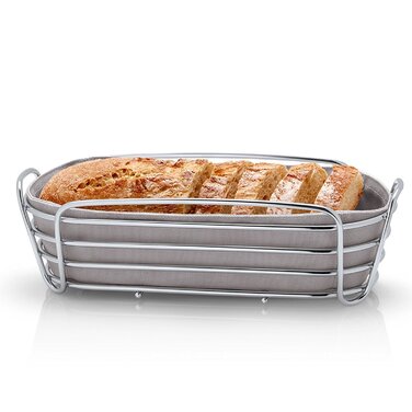 Кошик для хліба 32 х 14 см темно-сірий Delara Blomus
