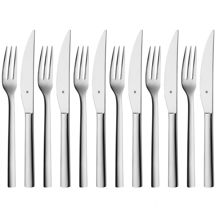 Набір столових приборів для стейка 12 предметів Nuova Cromargan WMF