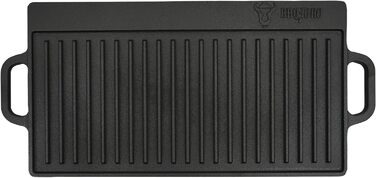 Набір голландської духовки барбекю-Торо в дерев'яній коробці, чавун, попередньо приправлений, набір гриля з голландською духовкою, дерев'яна коробка, сковорода, каструля, сковорода, підставка, підйомник кришки (10 предметів)