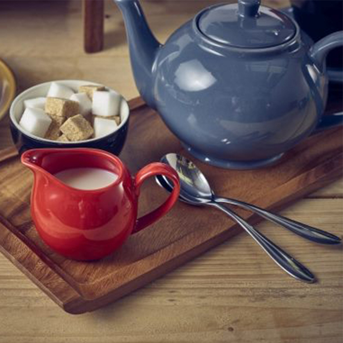 Молочник 140 мл, красный, Color Tea, GenWare