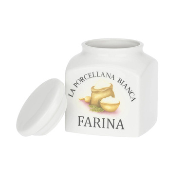 Банка для борошна La Porcellana Bianca CONSERVA, порцеляна, 1,1 л