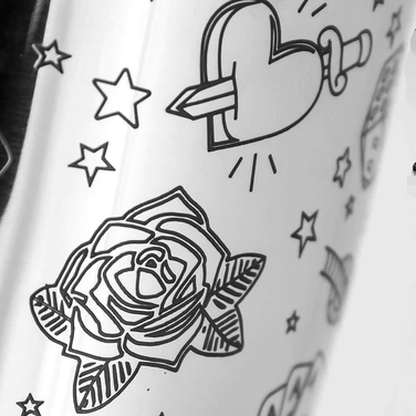 Шейкер 750 мл, Tattoo Tin-on-Tin, Urbanbar (Урбанбар)