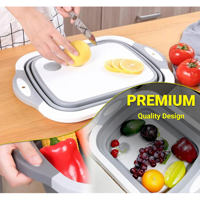 Миска для миття посуду зі обробною дошкою Neez