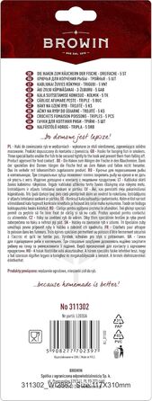 Набір гачків для коптильні з нержавіючої сталі 5 шт 20 см Browin