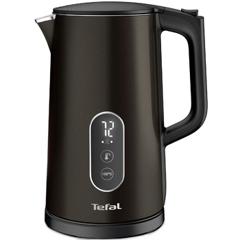 Tefal Електрочайник DIGITAL, 1,7л, з подвійними стінками, цифровий дисплей, сіро-чорний