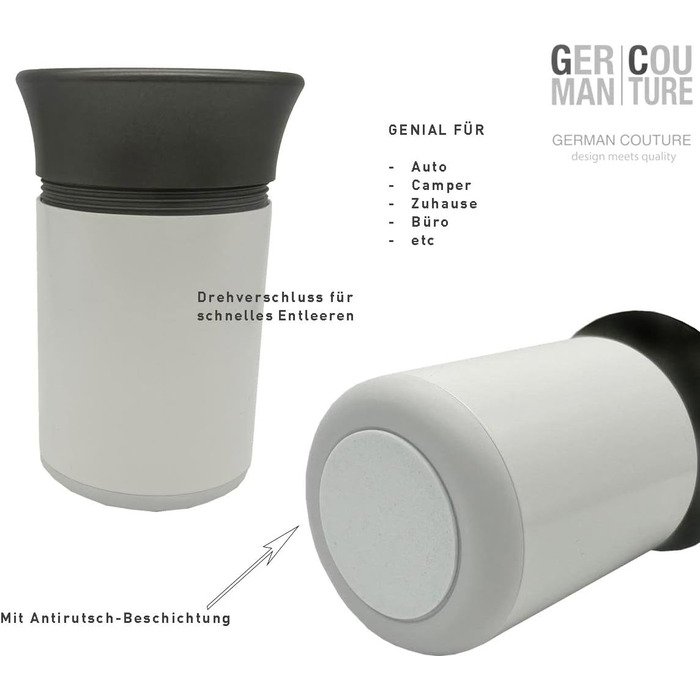 Попільничка для тютюнових стіків білий-сірий GC