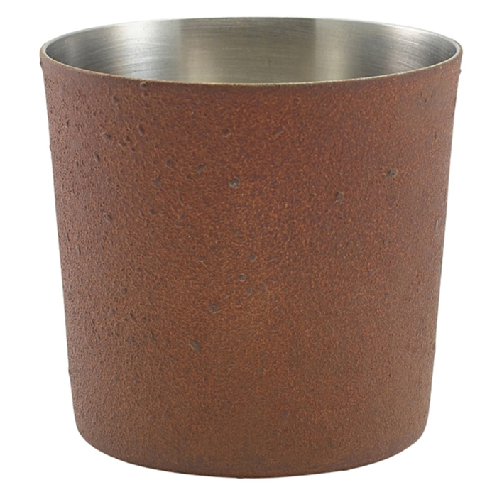 Склянка металева 420 мл, ефект іржі, Rust Effect, GenWare