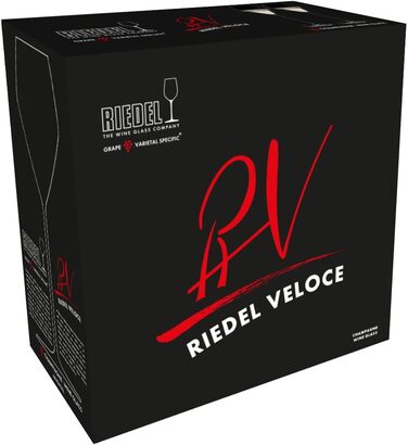 Келих для шампанського 0,33 л, набір 2 предмети, Veloce Riedel