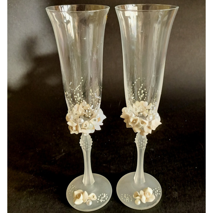 Весільні бокали Sandy - VIP 190мл 2шт. 4113 BOHEMIA