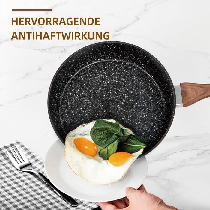 Набор посуды с антипригарным покрытием, 12 предметов DishDelight