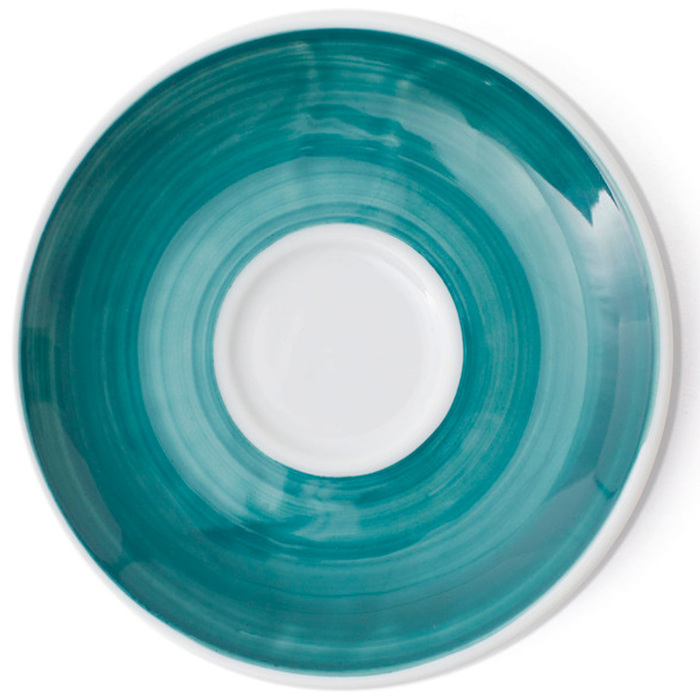 34404 Блюдце espresso 12 см Green для серій 'Verona/Torino/Roma Millecolori Hand Painted'