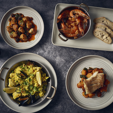 Сковорода Paella 21*2.5 см, з ручками, Vintage Steel, GenWare