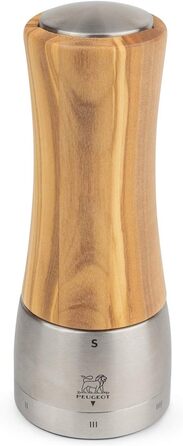 Ручне регулювання помелу u'Select, висота 16 см, 36140 (сільовий млин, оливкова деревина)
