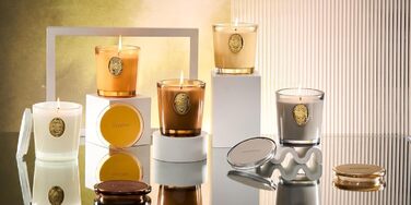 Ароматна свічка M&SENSE Лісова хатина, ароматичні свічки у склянці, натуральна соєва свічка, час горіння 55 годин, подарункові свічки для жінок та чоловіків, подарункова свічка (еспресо з гарячою карамеллю, 260 г)