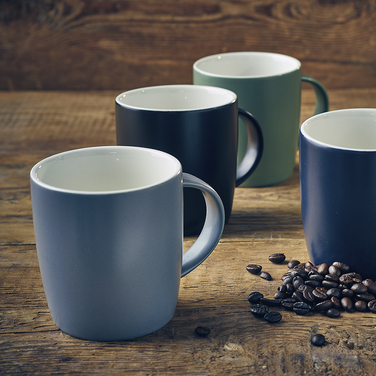 Кухоль 350 мл, сіра матова, Color Tea, GenWare