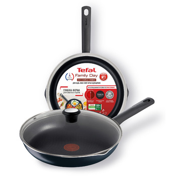 Сковорода с крышкой 26 см Family Day Tefal
